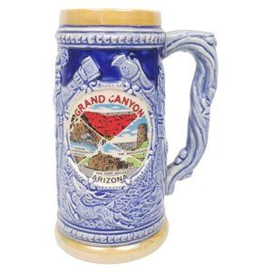 Vintage Monterey Grand Canyon Arizona Ceramic Beer Stein Souvenir Japan